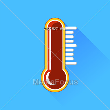 380x380 Thermometer Icon Isolated White Background Symbol Of Weather