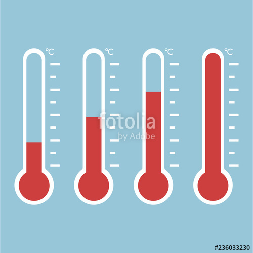 500x500 Thermometer Equipment Showing Hot Or Cold Weather Thermometer