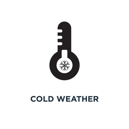 450x450 Cold Weather Thermometer Icon Simple Element Illustration Cold
