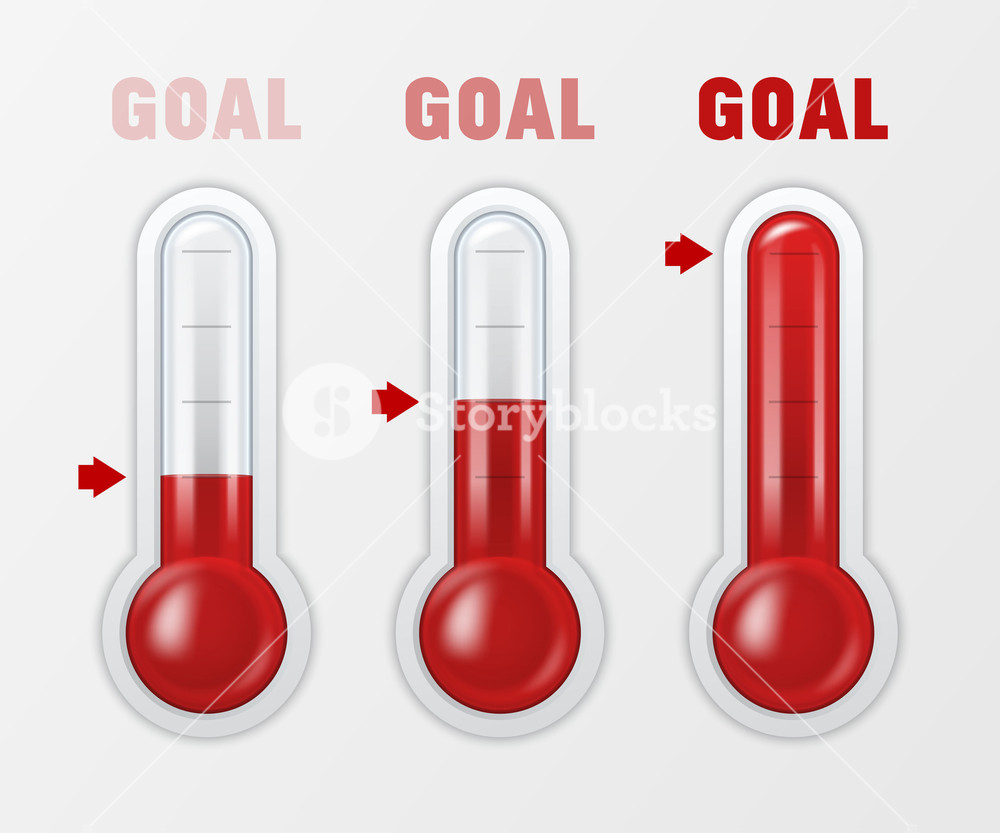 1000x833 Vector Realistic Glass Meteorology, Weather Thermometer Scale