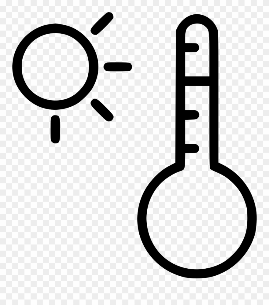 Weather Thermometer Icon at Vectorified.com | Collection of Weather ...