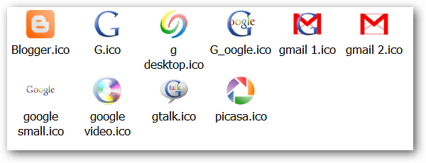 600x230 Desktop Fun Google Themed Icon Packs