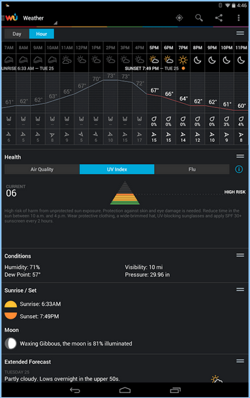 356x567 Weather Apps For Android With Easy Reading Roonby