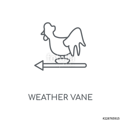 500x500 Weather Vane Icon Stock Image And Royalty Free Vector