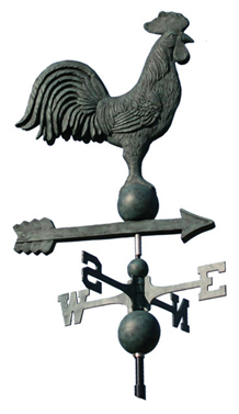 218x377 Sleeping Rooster Weathervane Icon, Png Clipart Image
