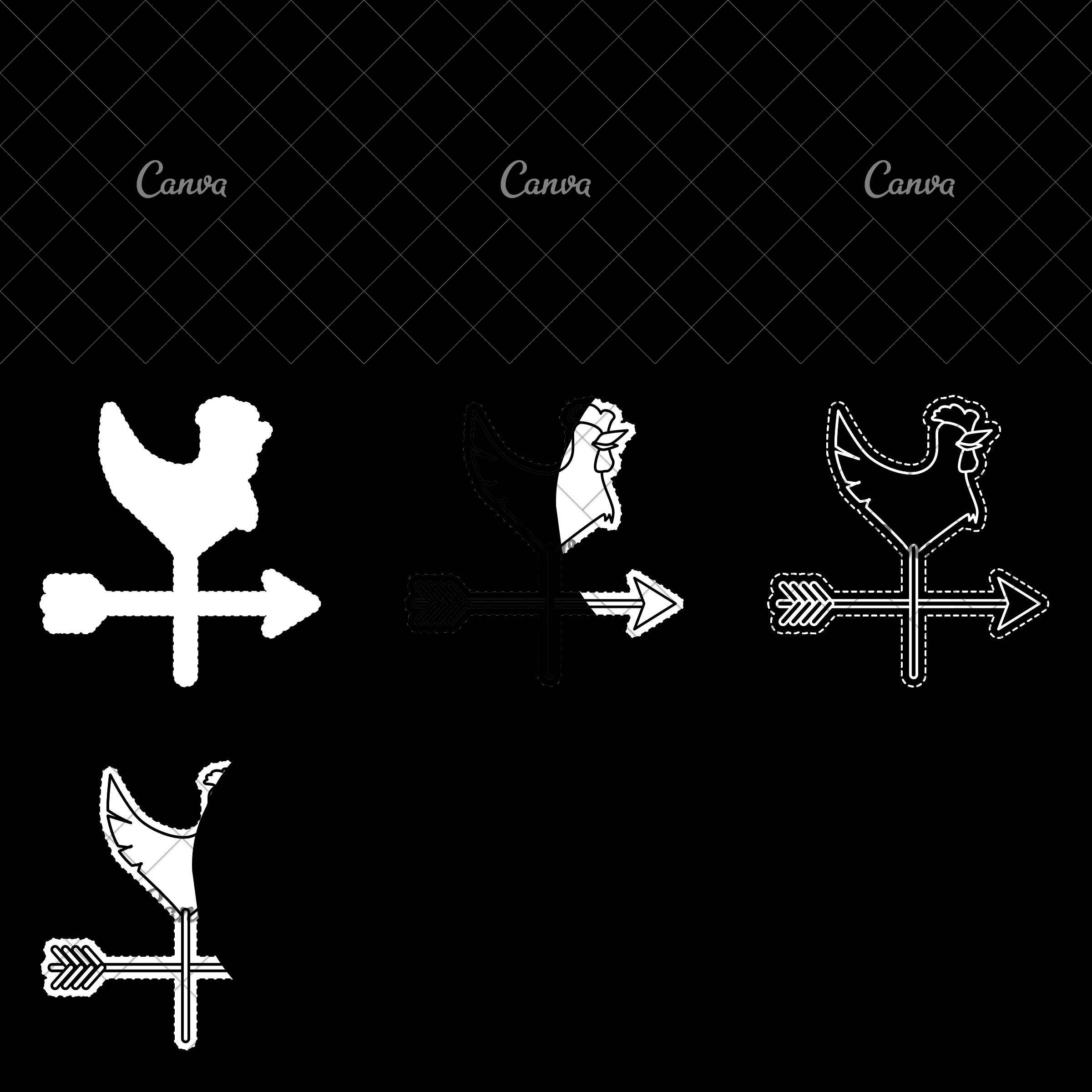 2400x2400 Weather Vane