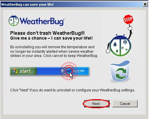 497x397 Remove Weatherbug Virus
