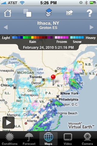 320x480 Weatherbug Elite