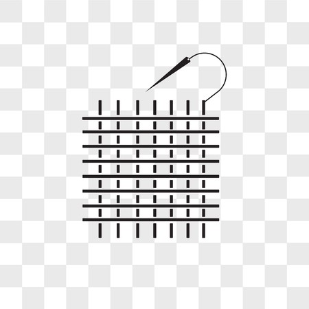 450x450 Weaving Vector Icon Isolated On Transparent Background, Weaving