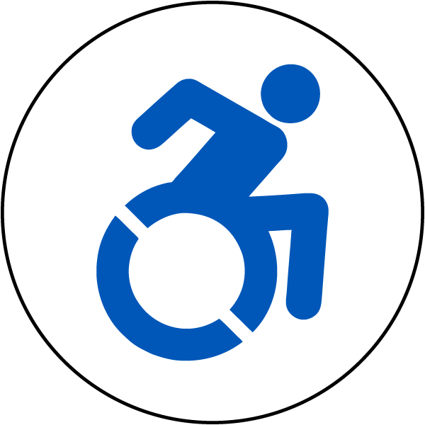 Hd New Accessible Symbol 600x600 Hd New Accessible Symbol