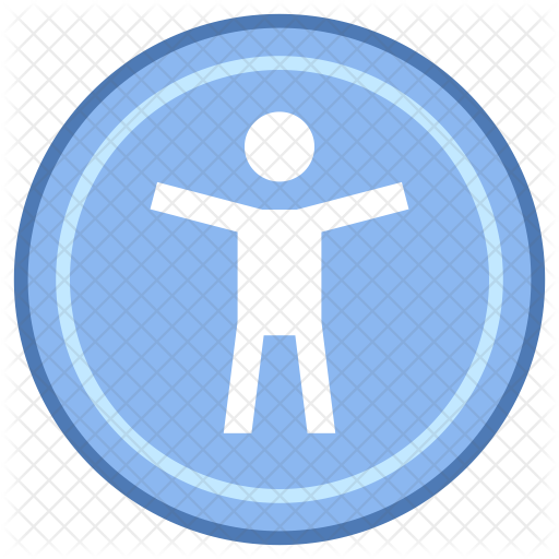 Web Accessibility Icon Of Colored Outline Style 512x512 Web Accessibility Icon Of Colored Outline Style