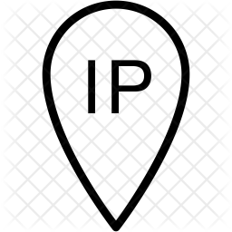 256x256 Ip Address Icon Of Line Style