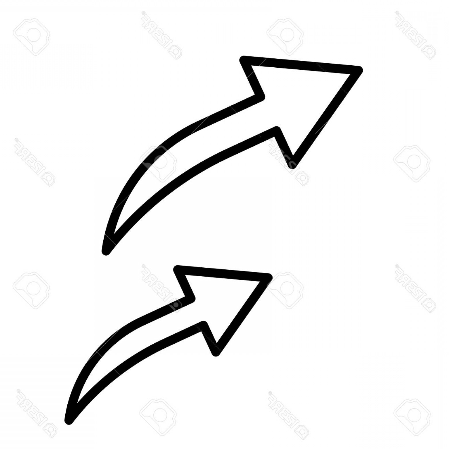 1560x1560 Photostock Vector Arrow Address Back Icon Vector Isolated On White