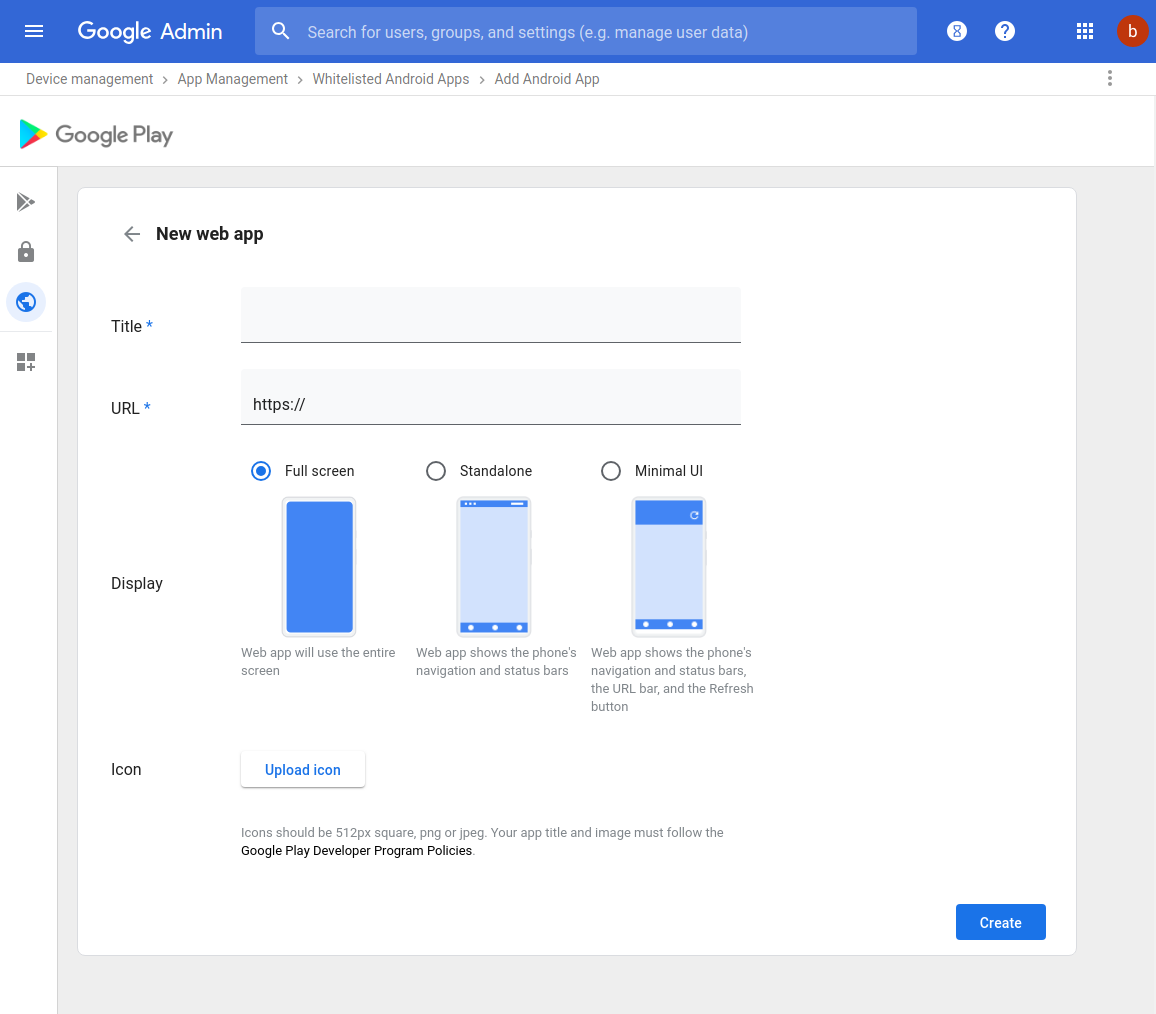 1156x1014 G Suite Updates Blog Create And Manage Web Apps Through The Admin