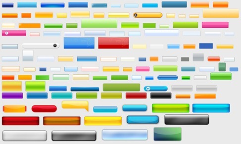 487x291 Collection Of Web Style Buttons Icon Over Millions Vectors