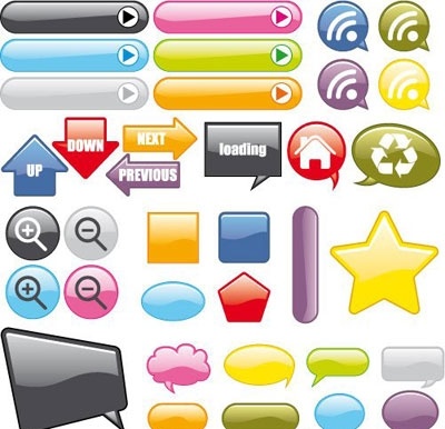 400x386 Web Buttons And Icons Clip Arts, Free Clip Art