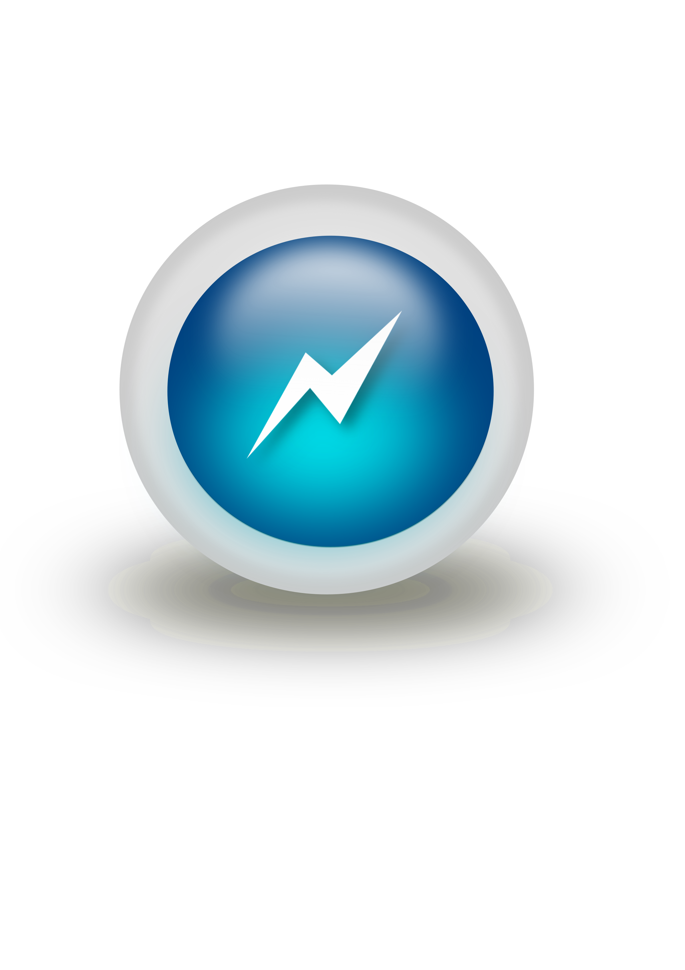 2400x3394 Blue Web Button Icons Png