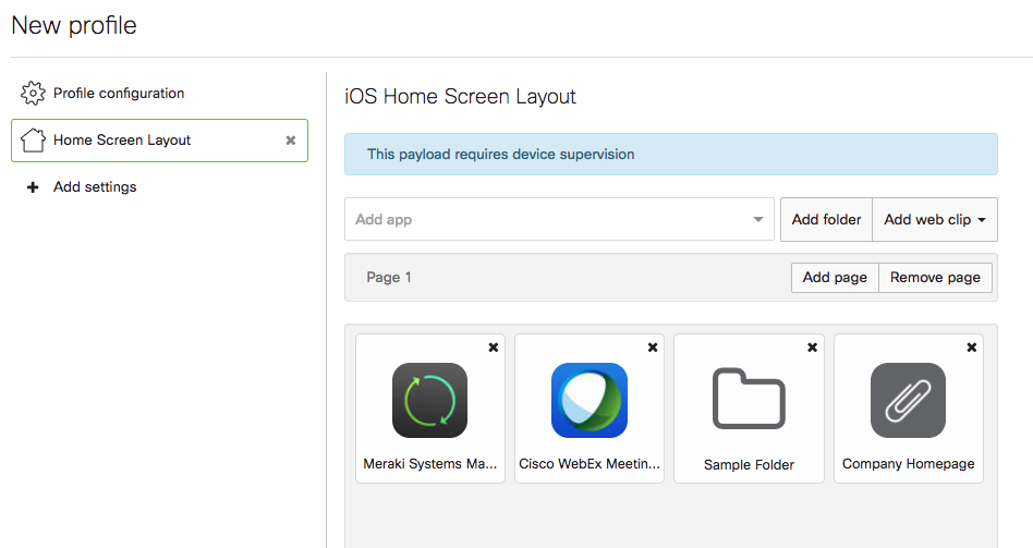 948x503 Home Screen Layout Payload For Systems Manager