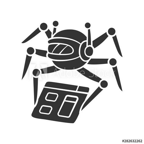 Crawler Glyph Icon Spiderbot Search Engine Optimization Content 500x500 Crawler Glyph Icon Spiderbot Search Engine Optimization Content