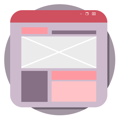 480x480 Web Design And Development Icon