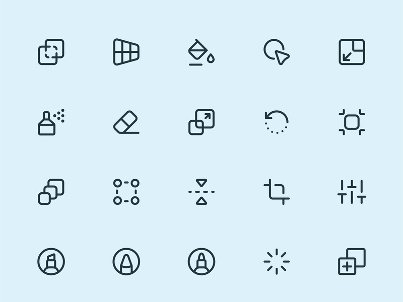 800x600 Design, Tools Line Icons