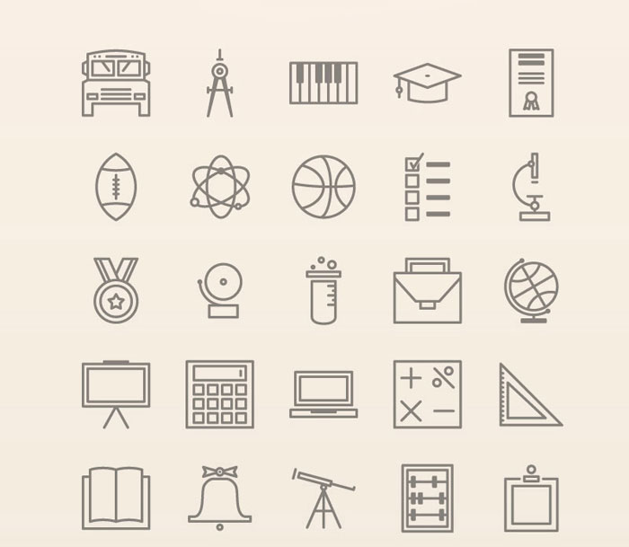 700x609 Free Icon Packs For Web Designers