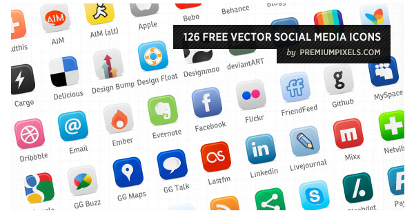 600x309 Icon Packs For Web Designers