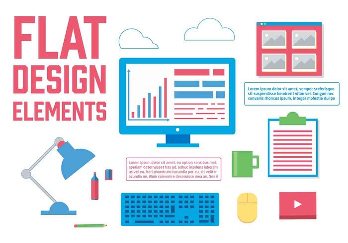 700x490 Free Vector Web Design Icons