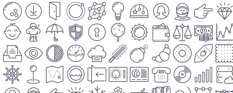 750x300 Top Free Icon Sets