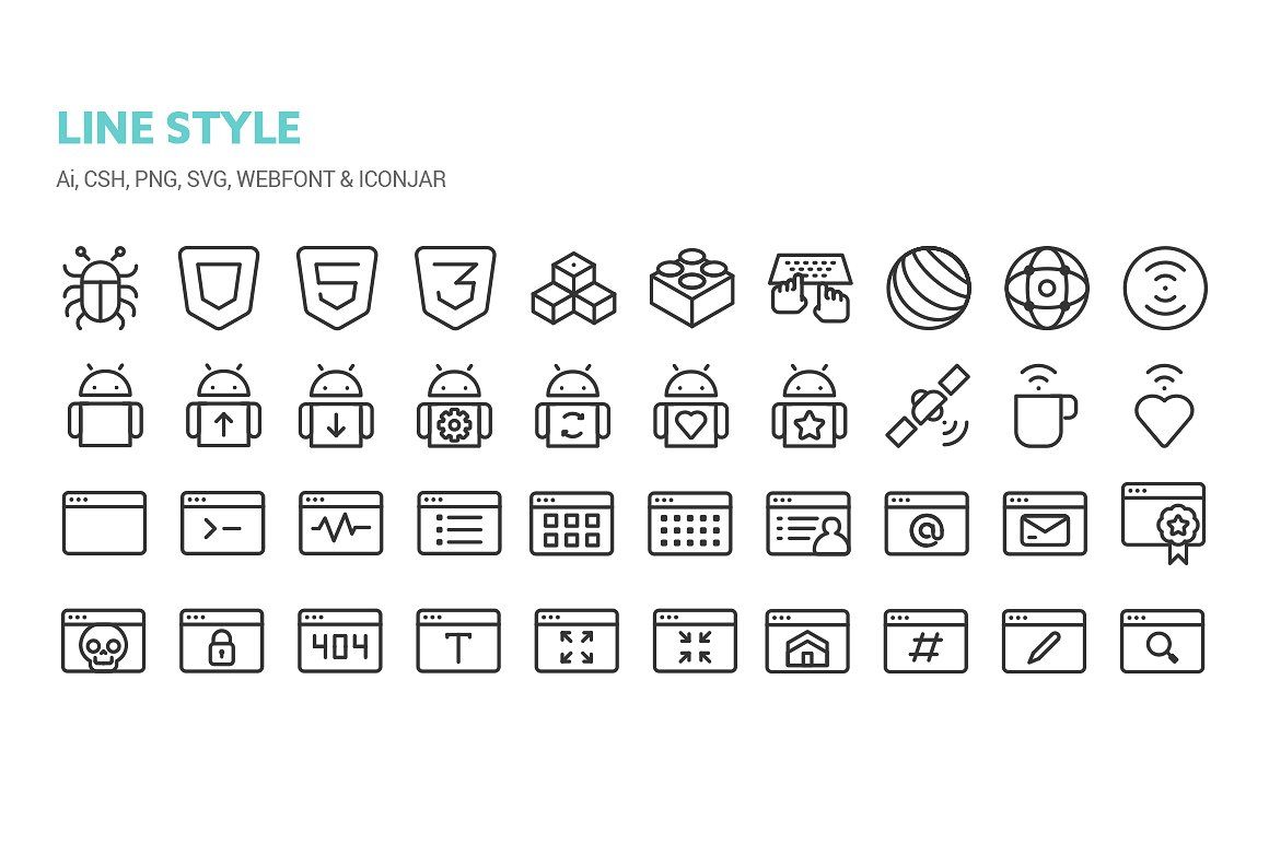 1160x772 Web Dev Icons