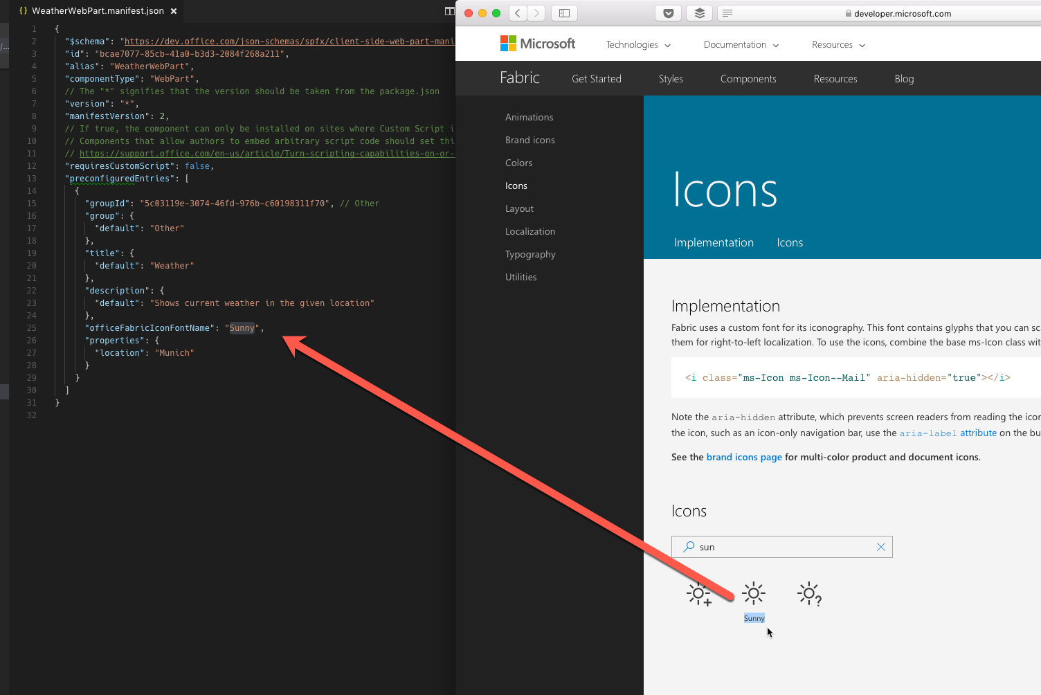 1504x1004 Configure Web Part Icon Microsoft Docs