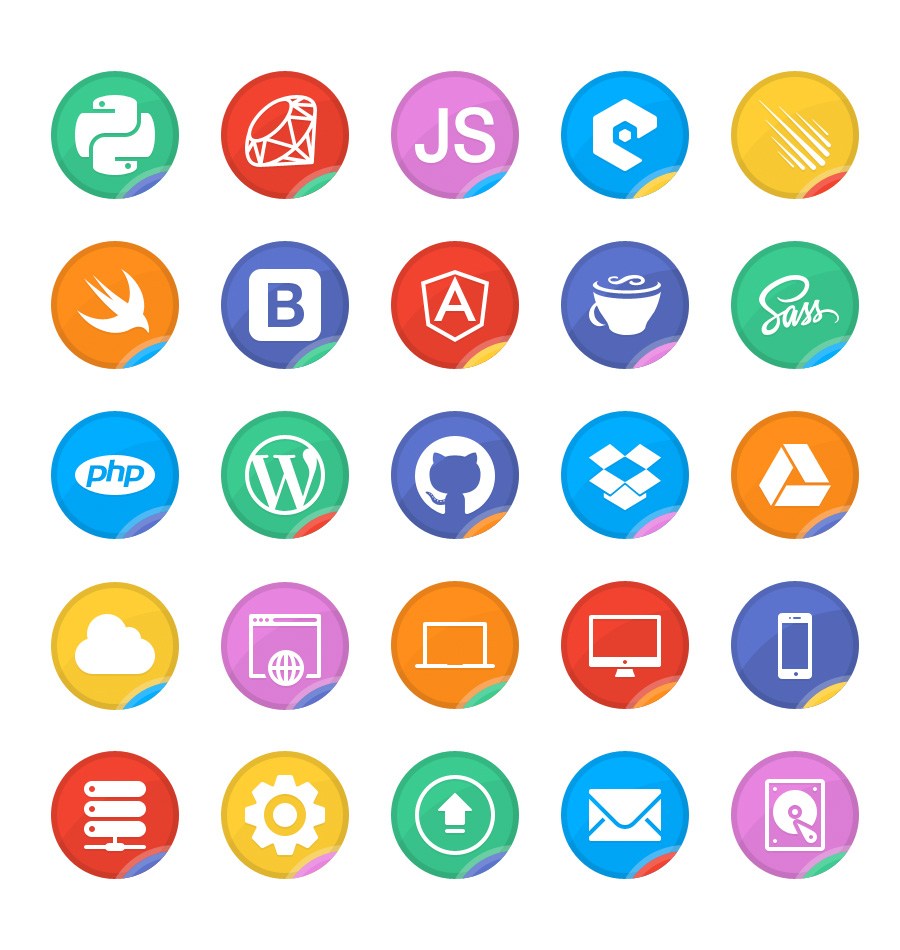 900x950 Dev Up A Free Web Developer Icon Set