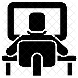 Web Developer Icon Of Glyph Style 256x256 Web Developer Icon Of Glyph Style