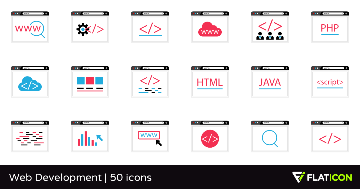 Free Vector Icons Of Web Development Designed 1200x630 Free Vector Icons Of Web Development Designed