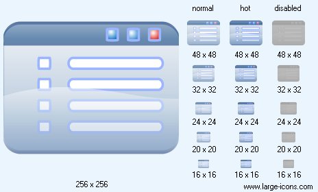 464x280 Web Form Icon Large Education Icons