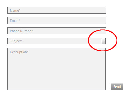 520x360 Webform Select List Icon Drop Down