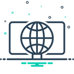 256x256 Web Icon Of Line Style