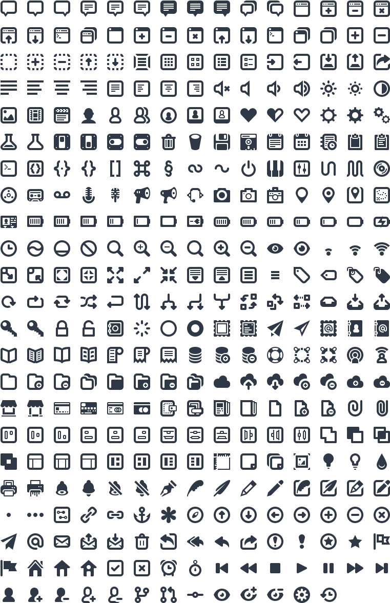 761x1177 Icons For Web