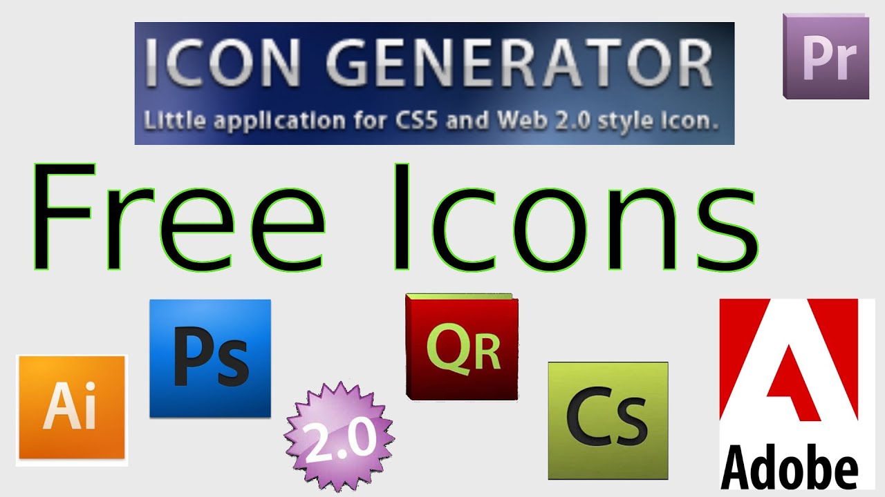 Create Free Icons Using Adobe Icon Generator 1280x720 Create Free Icons Using Adobe Icon Generator