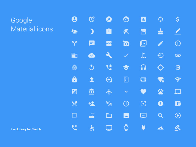 Google Material Icons Library For Sketch 800x600 Google Material Icons Library For Sketch