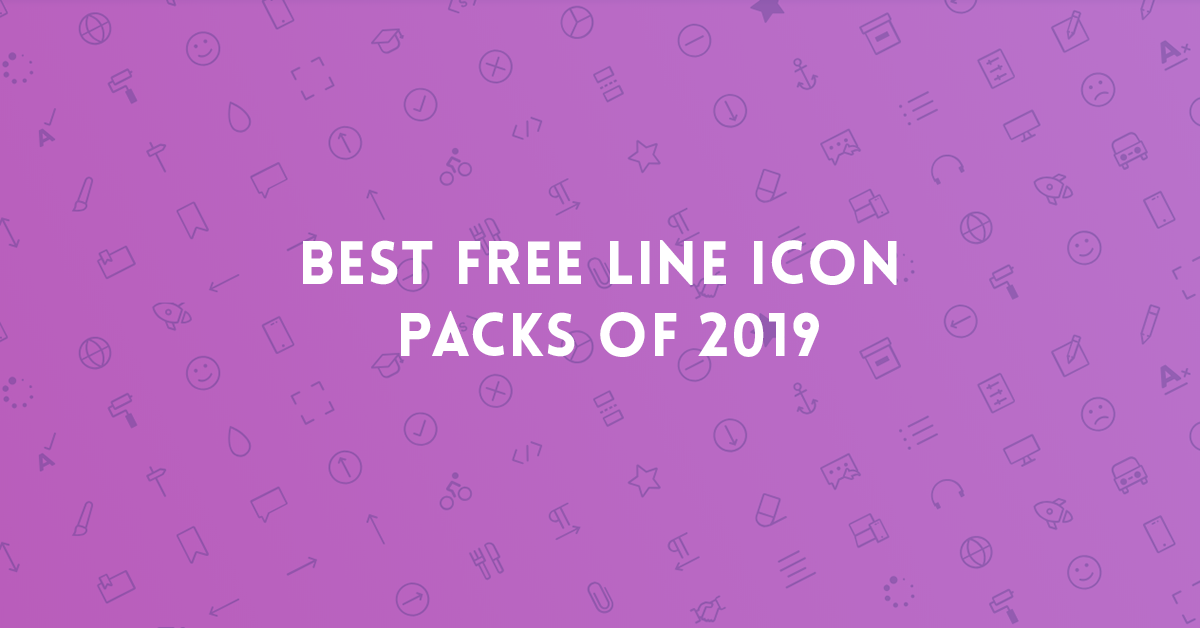 Best Free Line Icon Packs 1200x628 Best Free Line Icon Packs