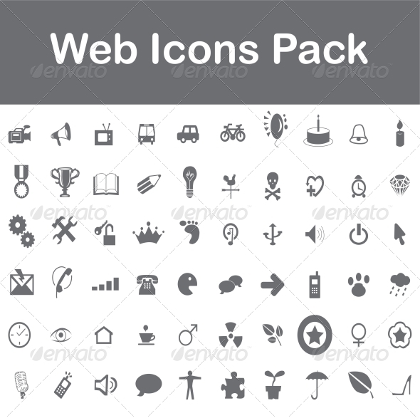 590x587 Icon Pack Vectors From Graphicriver