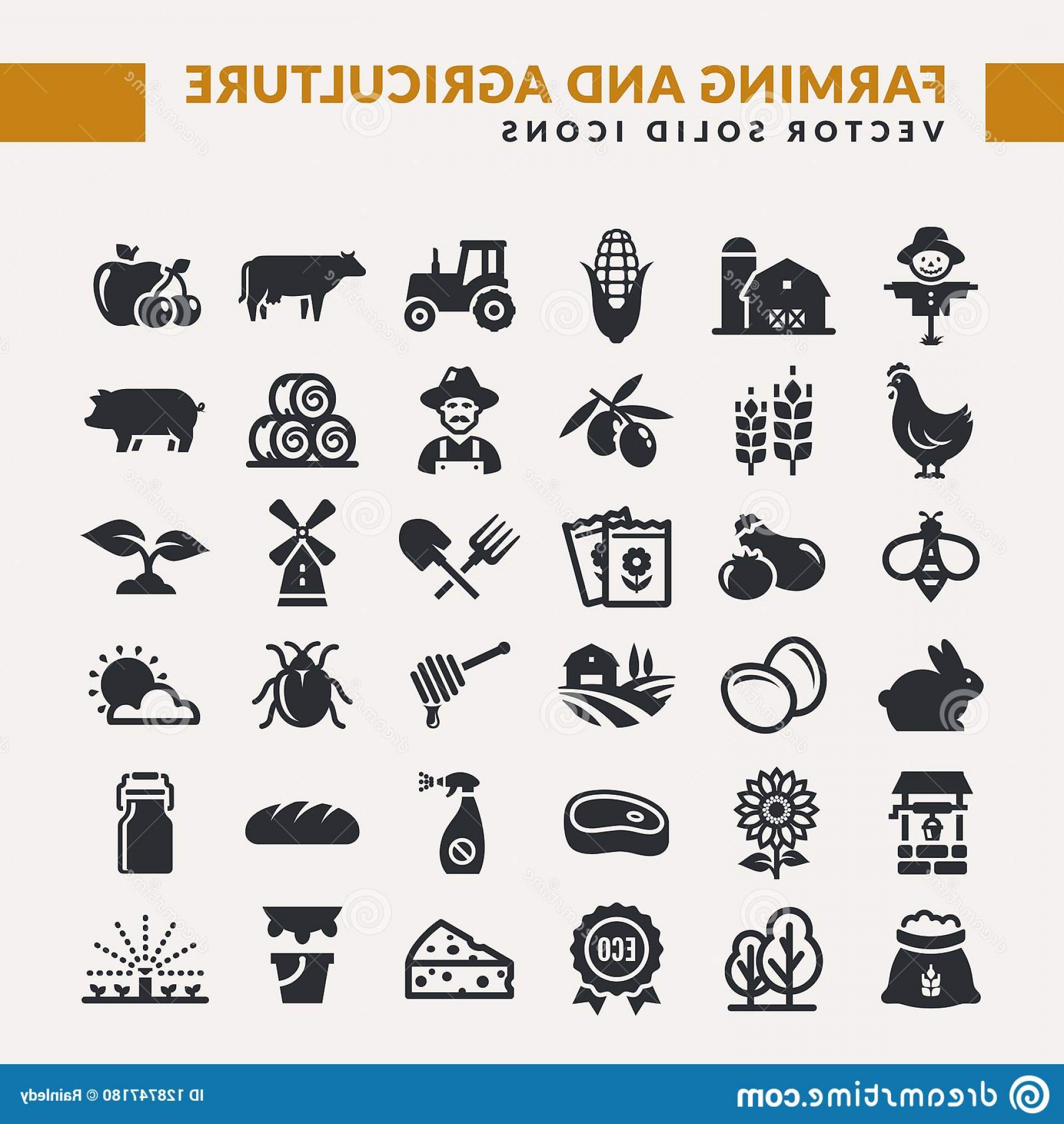 1920x2028 Farming Agriculture Vector Icons Web Icon Set Isolated Farm