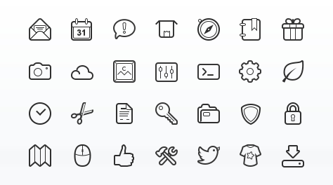 474x264 Free Icons Web Icon Set