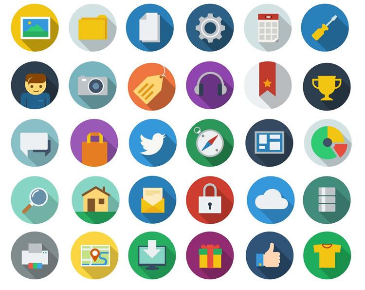 750x595 Roundup Best Flat Icon Packs In Whsr