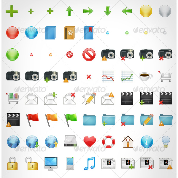 600x600 Icon Packs For Web Designers