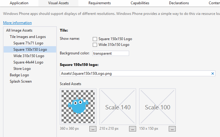 721x451 Windows Phone Tile Icon Size Guide
