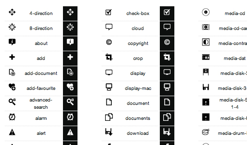 Web Menu Icon