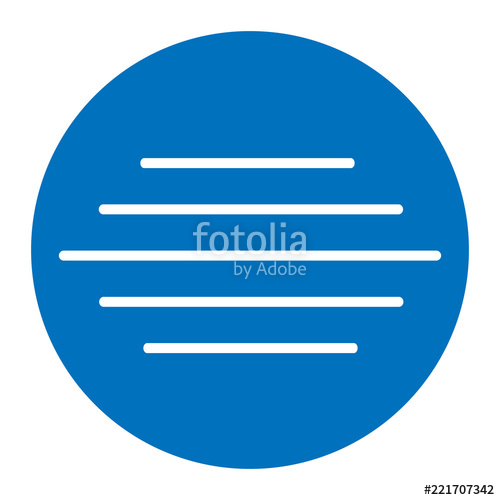 500x500 Menu Vector Icon On White Background Flat Style Menu Icon