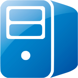 Web Blue Server Icon 256x256 Web Blue Server Icon